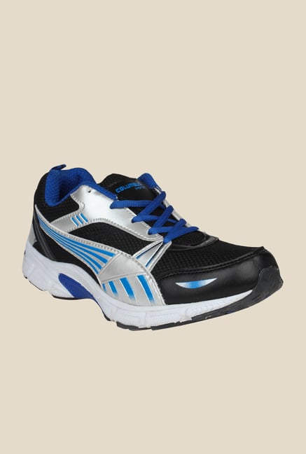 Columbus RC-002 Black & Silver Training Shoes Columbus RC-002 Black & Silver Training Shoes