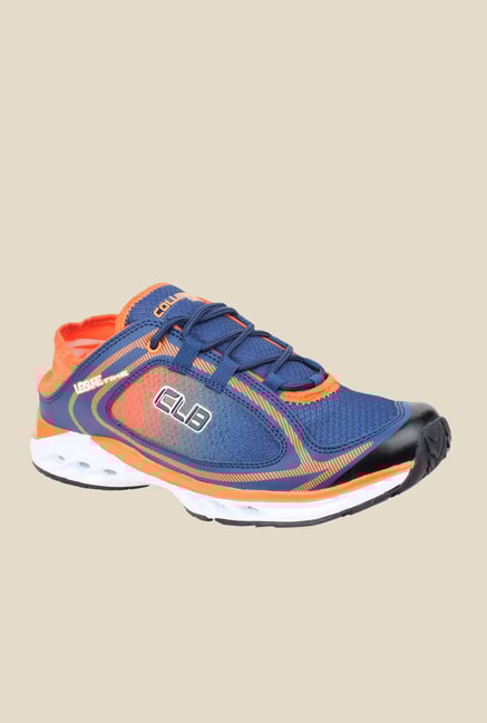 Columbus Daniels Navy & Orange Training Shoes Columbus Daniels Navy & Orange Training Shoes