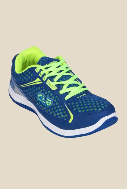 Columbus FM-8 Blue & Green Running Shoes Columbus FM-8 Blue & Green Running Shoes