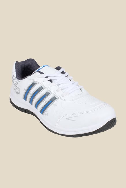 Columbus FM-11 White & Blue Running Shoes Columbus FM-11 White & Blue Running Shoes