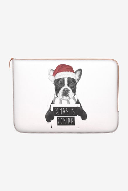 DailyObjects Xmas Is Coming Macbook Air 13" Zippered Sleeve DailyObjects Xmas Is Coming Macbook Air 13" Zippered Sleeve