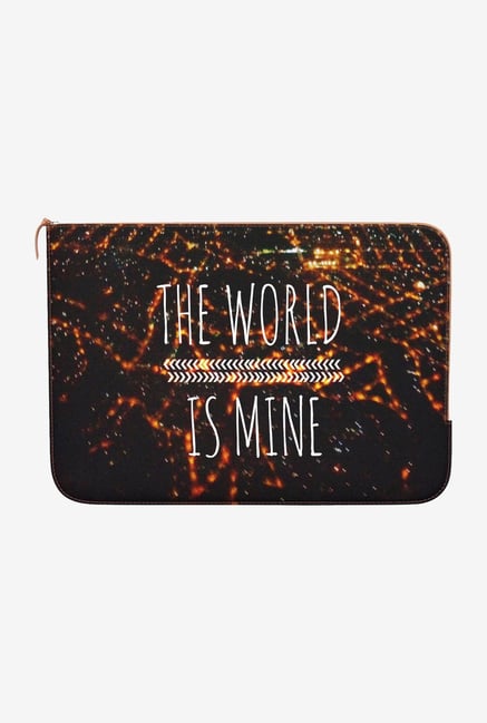 DailyObjects World Is Mine Macbook 12" Zippered Sleeve DailyObjects World Is Mine Macbook 12" Zippered Sleeve