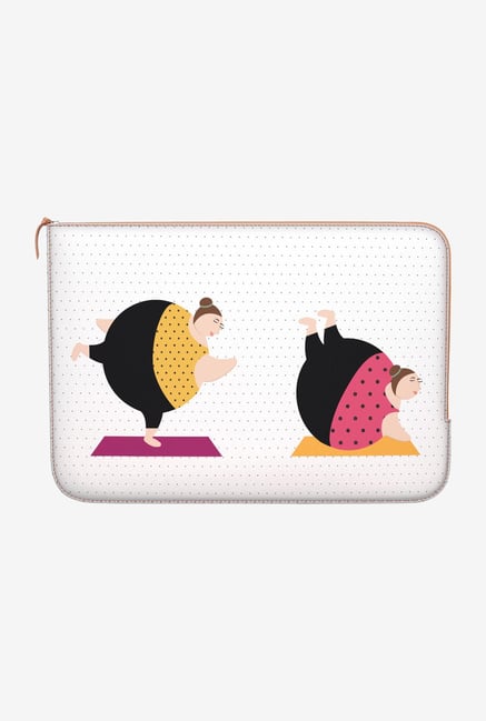 DailyObjects Yoga Girls Macbook Air 11" Zippered Sleeve DailyObjects Yoga Girls Macbook Air 11" Zippered Sleeve