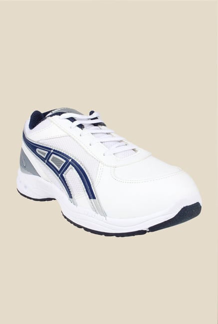 Columbus Tab-5001 White & Navy Running Shoes Columbus Tab-5001 White & Navy Running Shoes