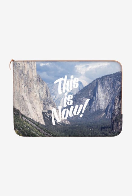 DailyObjects This Is Now Macbook Pro 13" Zippered Sleeve DailyObjects This Is Now Macbook Pro 13" Zippered Sleeve