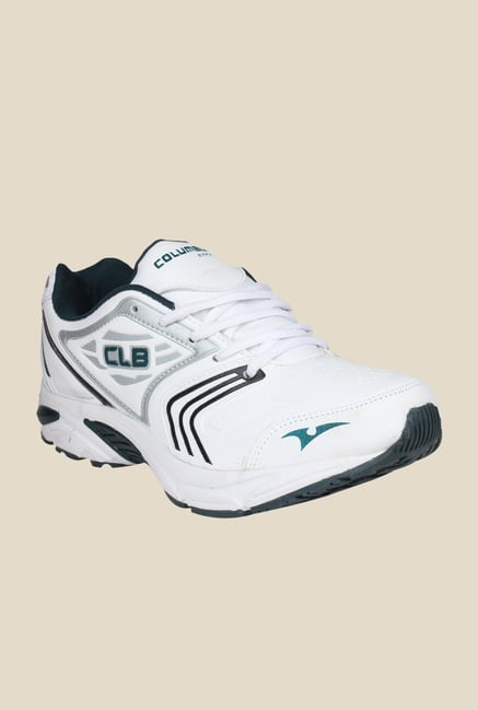 Columbus LD-004 White & Black Training Shoes Columbus LD-004 White & Black Training Shoes