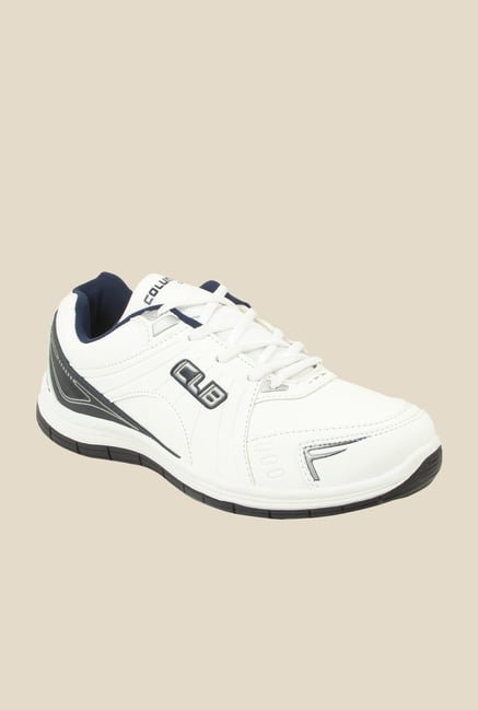 Columbus FM-10 White & Grey Running Shoes Columbus FM-10 White & Grey Running Shoes