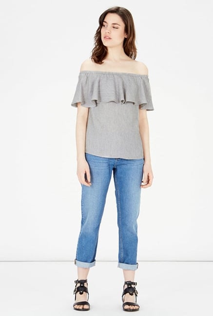 Warehouse Grey Solid Top Warehouse Grey Solid Top