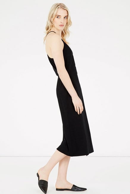 Warehouse Black Solid Dress Warehouse Black Solid Dress