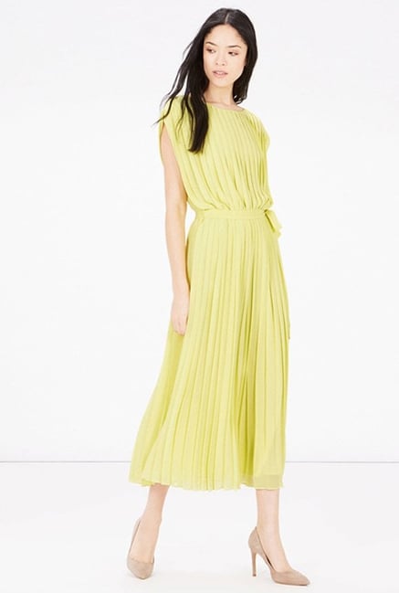 Warehouse Lime Solid Dress Warehouse Lime Solid Dress