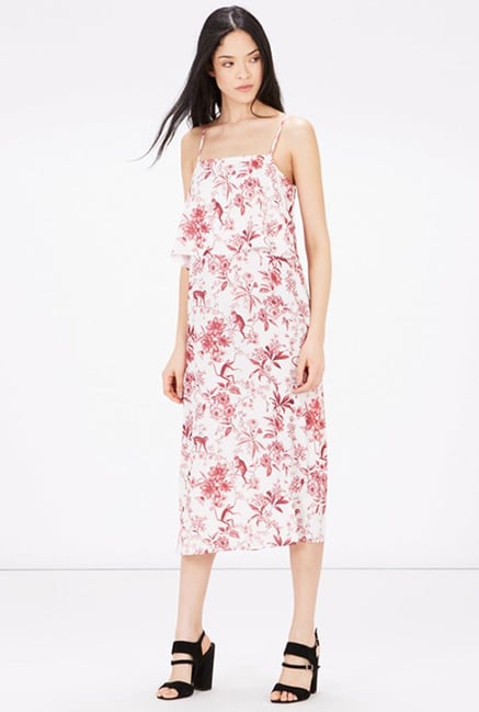 Warehouse White Floral Print Dress Warehouse White Floral Print Dress