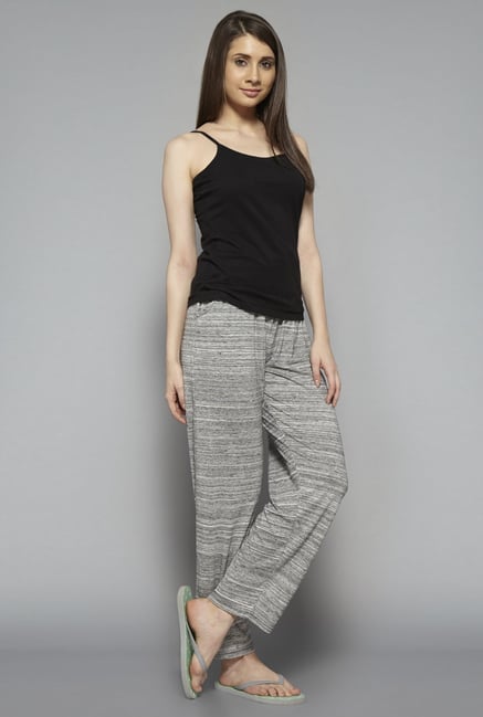 Intima by Westside Grey Textured Pyjama Intima by Westside Grey Textured Pyjama