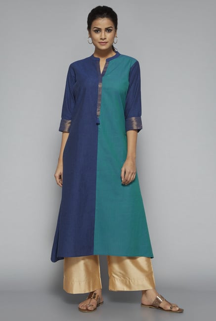 Utsa by Westside Indigo Solid Kurta Utsa by Westside Indigo Solid Kurta