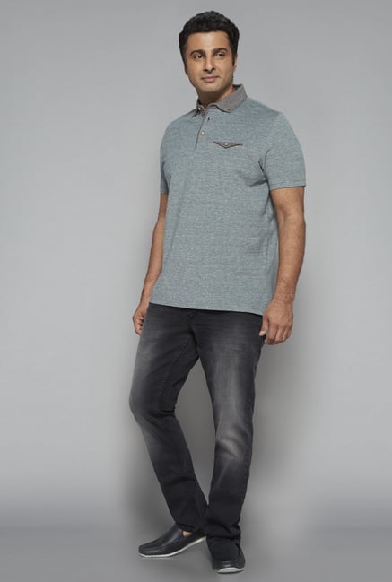 Oak & Keel by Westside Green Polo T Shirt Oak & Keel by Westside Green Polo T Shirt