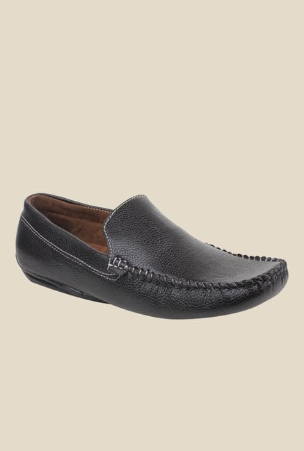Pede milan Black Casual Loafers Pede milan Black Casual Loafers