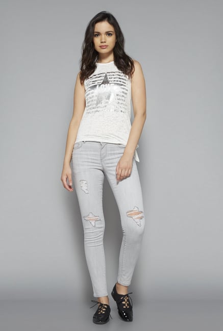 Nuon by Westside White Love Top Nuon by Westside White Love Top