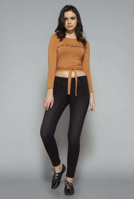 Nuon by Westside Tan Garry Top Nuon by Westside Tan Garry Top