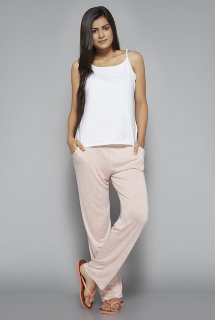 Intima by Westside Pink Textured Pyjama Intima by Westside Pink Textured Pyjama