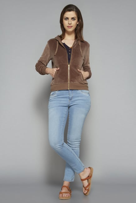 LOV by Westside Taupe Megan Jacket LOV by Westside Taupe Megan Jacket
