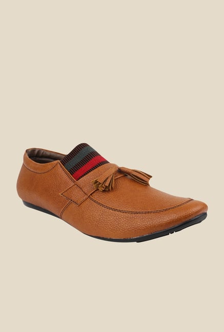 Pede milan Tan Casual Mocassins Pede milan Tan Casual Mocassins