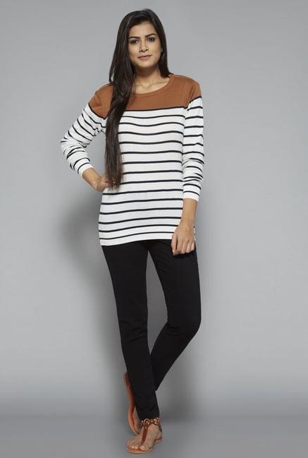 LOV by Westside White Valerie T Shirt LOV by Westside White Valerie T Shirt