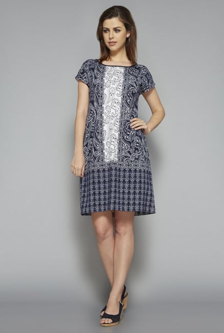 LOV by Westside Navy Pasha Dress LOV by Westside Navy Pasha Dress