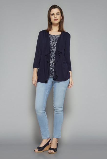 LOV by Westside Navy Zola Top LOV by Westside Navy Zola Top