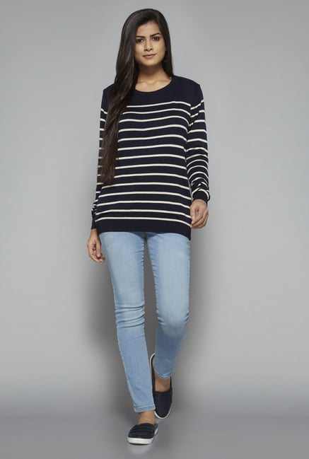 LOV by Westside Navy Valerie T Shirt LOV by Westside Navy Valerie T Shirt