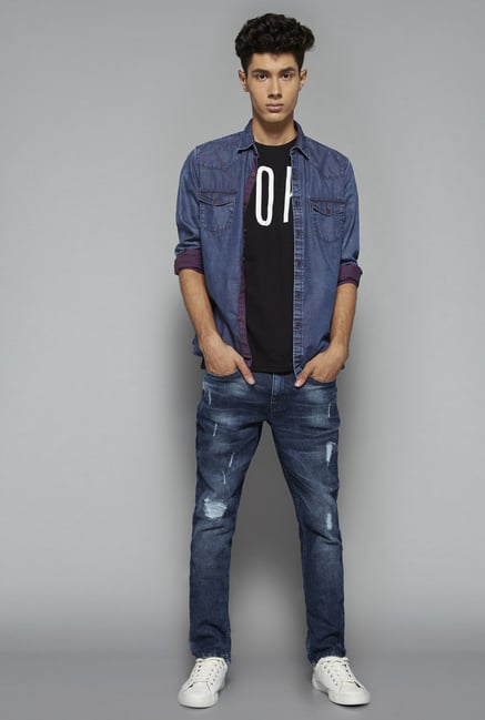 Nuon by Westside Blue Hendrix Slim Fit Jeans Nuon by Westside Blue Hendrix Slim Fit Jeans