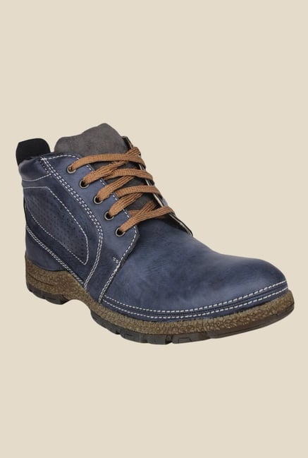 Pede milan Navy Casual Boots Pede milan Navy Casual Boots