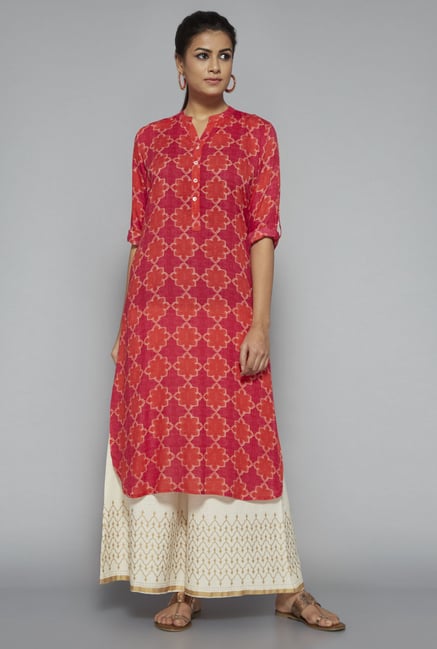 Utsa by Westside Beige Printed Palazzo Utsa by Westside Beige Printed Palazzo