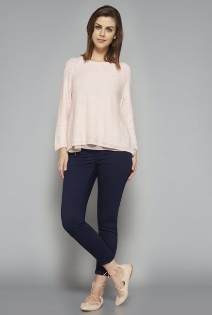 LOV by Westside Peach Sherry Cardigan LOV by Westside Peach Sherry Cardigan