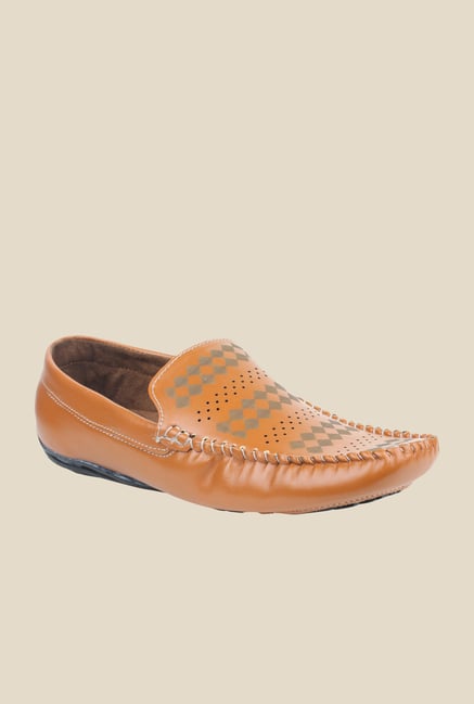 Pede milan Tan Casual Loafers Pede milan Tan Casual Loafers