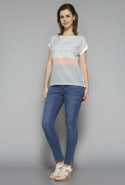 LOV by Westside Grey Amara T Shirt LOV by Westside Grey Amara T Shirt