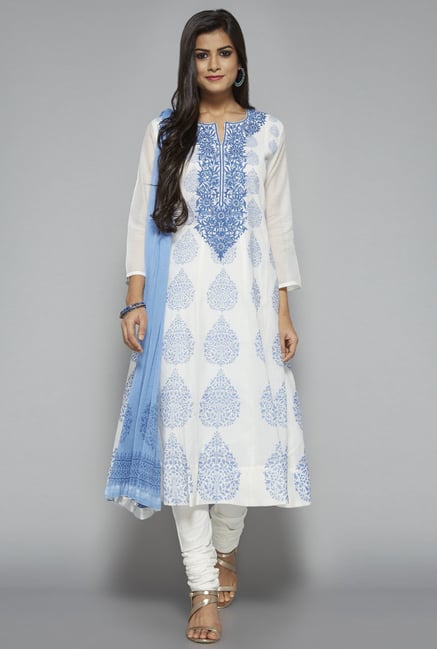 Vark by Westside White Suit Set Vark by Westside White Suit Set