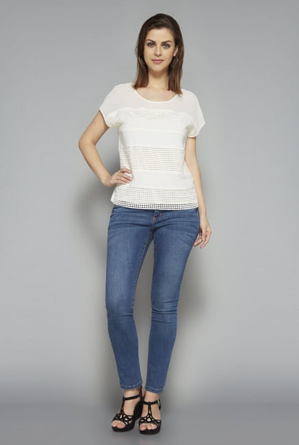 LOV by Westside Off White Jeremy Top LOV by Westside Off White Jeremy Top