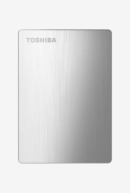 Toshiba Canvio Slim II 1 TB Hard Drive with Pouch (Silver) Toshiba Canvio Slim II 1 TB Hard Drive with Pouch (Silver)