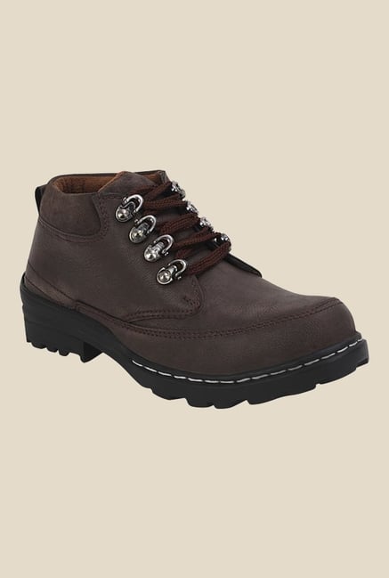 Get Glamr Elmo Brown Biker Boots Get Glamr Elmo Brown Biker Boots
