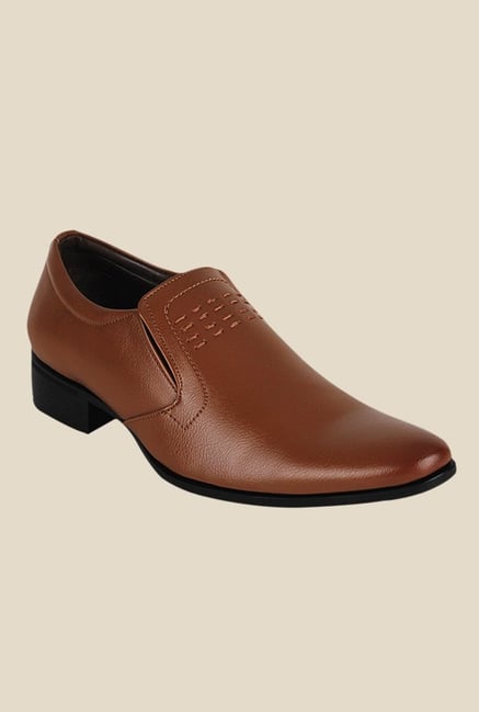Get Glamr Bass Brown Formal Loafers Get Glamr Bass Brown Formal Loafers