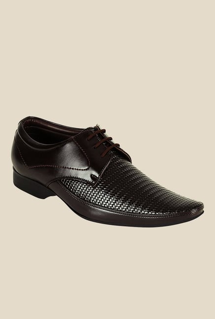 Get Glamr Raid Brown Derby Shoes Get Glamr Raid Brown Derby Shoes