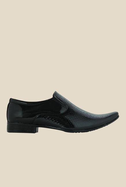 Get Glamr Andrew Black Formal Loafers Get Glamr Andrew Black Formal Loafers