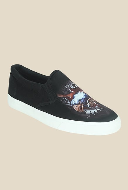 Get Glamr Andrew Black Sneakers Get Glamr Andrew Black Sneakers
