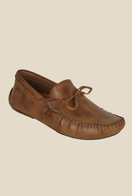 Get Glamr Jericho Brown Loafers Get Glamr Jericho Brown Loafers
