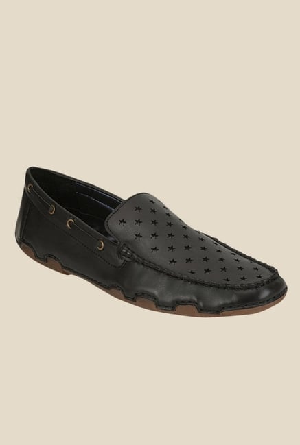 Get Glamr Lewis Black Loafers Get Glamr Lewis Black Loafers