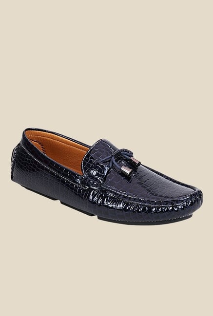 Get Glamr Niro Navy Loafers Get Glamr Niro Navy Loafers