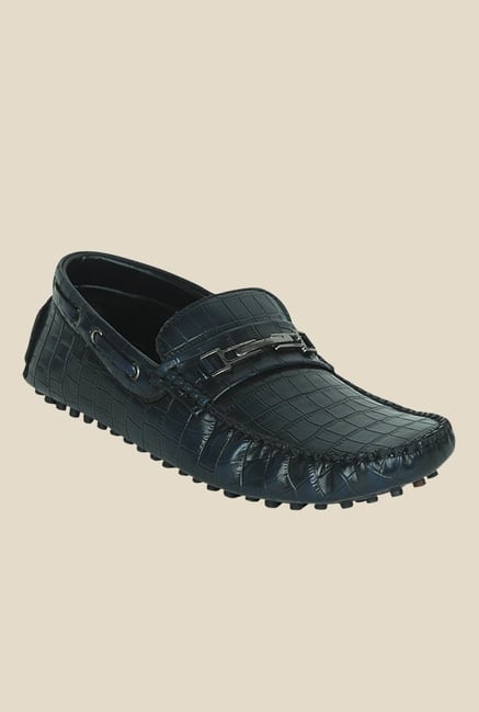 Get Glamr Gerald Navy Loafers Get Glamr Gerald Navy Loafers
