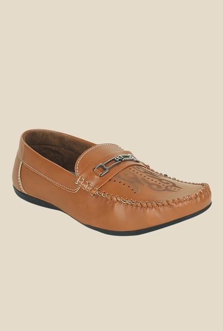 Get Glamr Francis Brown Loafers Get Glamr Francis Brown Loafers