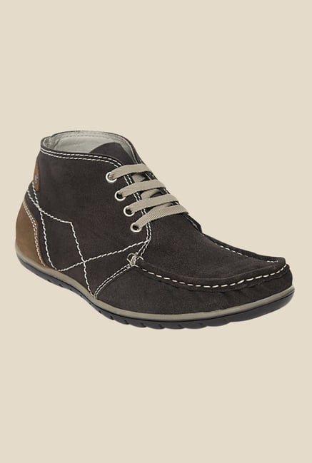 Get Glamr Charles Brown Biker Boots Get Glamr Charles Brown Biker Boots