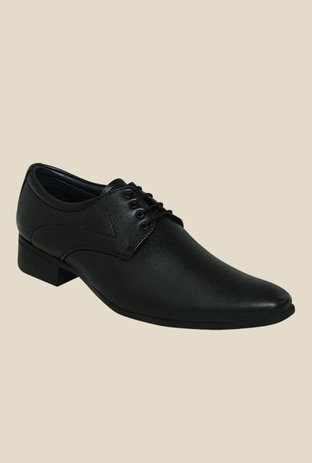 Get Glamr Sasha Black Derby Shoes Get Glamr Sasha Black Derby Shoes