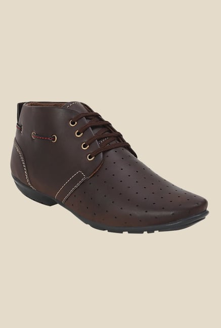 Get Glamr Billy Brown Derby Shoes Get Glamr Billy Brown Derby Shoes